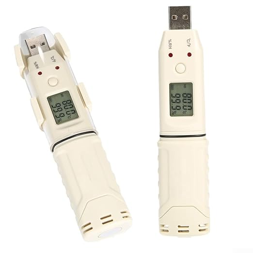 GM1366 GM1365 Temperature Humidity Data Logger Recorder for Agricultural Greenhouse Cold Chain Warehouse Monitoring USB Interval Alarm(Temp & Hum) - Image 5