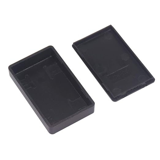 Zulkit 5Pcs Project Boxes ABS Plastic Electrical Project Case Power Junction Box Black 2.28 x 1.38 x 0.59 inch (58 x 35 x 15 mm) - Image 5