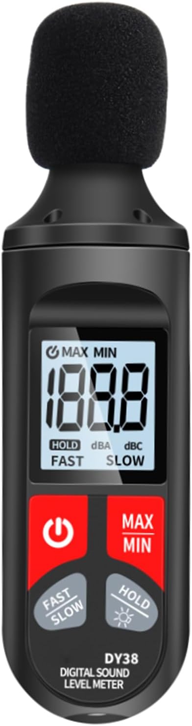 High Precisions Sound Leveling Meter Decibel Noise Tester Digital Noise Meter Simple To Use For Environmental Monitorings Industrial Analysis - Image 5