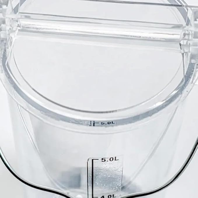 Water Sampler Sampling Dipper System Thicken Plastic Ladle Pendulum Beaker Sampler for Environmental Monitoring, Water Quality Sample Collection(2L) - Image 5