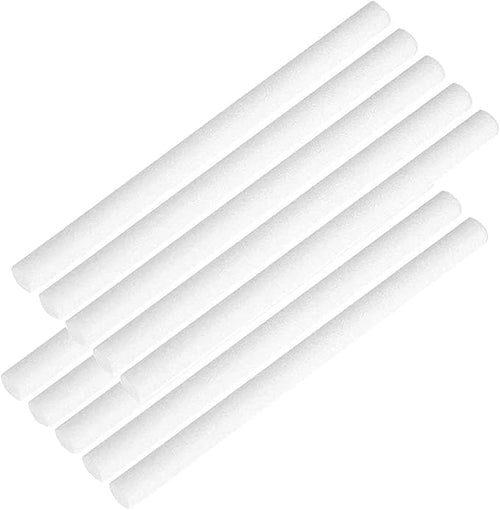 10 Pieces Humidifier Sticks Cotton Filter Refill Sticks Filter Replacement Wicks USB Humidifier Replacement Parts for Humidifier Car Humidifier Replacement Parts Can be cut(5.9 Inch) by UZHZ