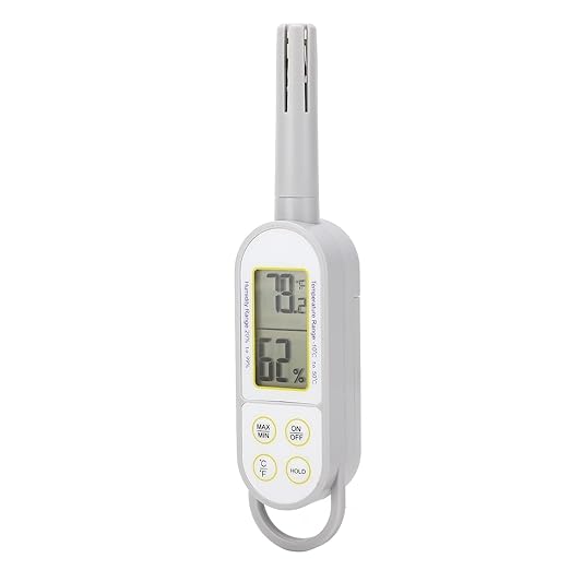 Indoor Temperature Humidity Meter, Digital Dry Wet Thermometer Handheld Hygrometer with Battery for Outdoor, Home, Industry, Agriculture HVAC - Image 7