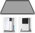 Dehumidifier Drip Mat, 23.6'' x 19.7'' x 0.78'' Humidifier Silicone Drip Mat With Raised Edge, Non-Slip,Spill-Proof, Dehumidifier Drip Tray,Prevent Water Leakage and Protect Floor & Carpet-Grey by AMULOKRU
