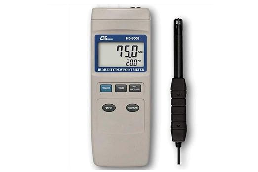 Dew Point Humidity Meter Along with Calibration Certificate by Model: HD-3008 by Unknown