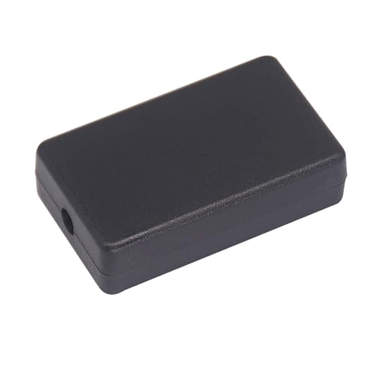 Zulkit 5Pcs Project Boxes ABS Plastic Electrical Project Case Power Junction Box Black 2.36 x 1.42 x 0.67 inch (60 x 36 x 17 mm) - Image 3