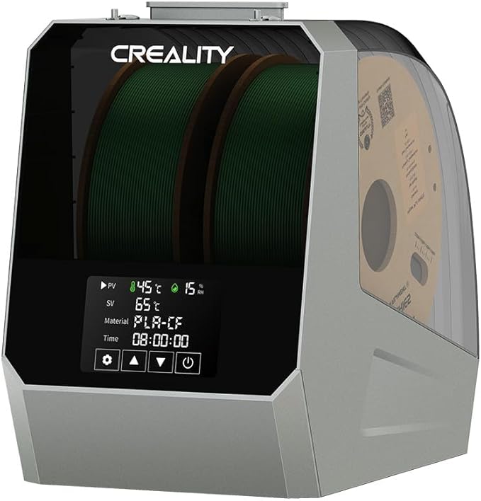 Creality Filament Space Dry Box Plus Bundle with ABS White, Black, Red, Blue, 3D Printing Filament 1kg X 4 Spools - Image 2