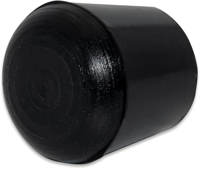 Flyshop 5/8", 16mm, Patio Round Furniture Leg Caps, Furniture Table Feet Covers Floor Protectors, Anti-Skid Non-Marking Silicone Legs Tips, 8 Pack, Black - Image 2