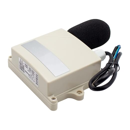 IP65 Noise Meter Sensor, Environmental Noise Online Monitoring Meter Noise Transmitter Decibel Detector Sound Level Meter 30-120DB (Output Signal 0-5V) - Image 4