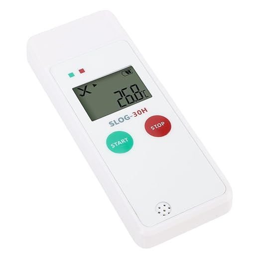 USB Temperature Data Logger Recorder, Reusable Digital Temperature Humidity Data Logger Refrigerator Thermometer with 65000 Groups Storage, PDF CSV Reports - Image 5