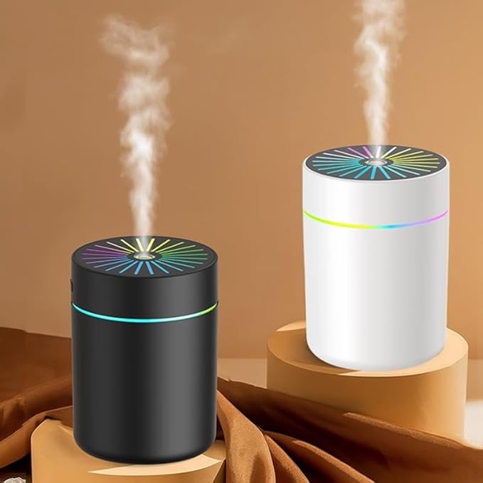 180ml Portable Small Humidifier with Colorful LED Night Light, USB Personal Desktop Humidifier for Car Home Office Travel, Auto Shut-Off, 2 Mist Modes, Super Quiet - Image 2