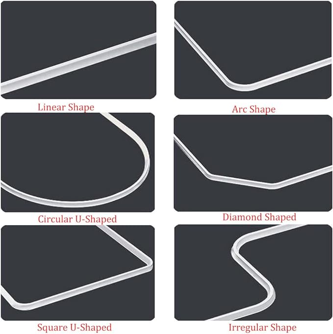Shower Dam Self Adhesive, Shower Water Blocker for Kitchen Bathroom, Shower Guard Shower Threshold Water Dam for Bathtub, Countertop Edge Trim(White/39in) - Image 6