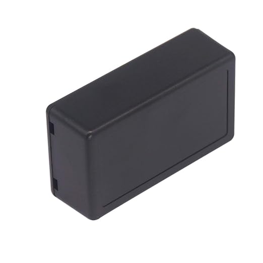 Zulkit 5Pcs Project Boxes ABS Plastic Electrical Project Case Power Junction Box Black 2.8 x 1.7 x 0.91 Inch (72 x 42 x 23mm) - Image 4
