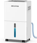 1500 Sq.Ft Dehumidifier for Basement with Drain Hose, 21 Pints Dehumidifiers for Home, Bathroom, Bedroom, Large Room, Continuous Drainage, Auto Defrost, Intelligent Humidity Control, 24H Timer by BICEPOS