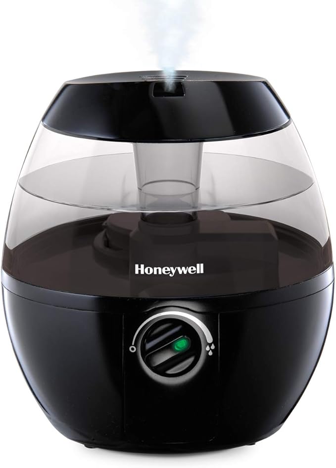 Honeywell HUL520B Mistmate Cool Mist Humidifier Black With Easy Fill Tank & Auto Shut-Off, For Small Room, Bedroom, Baby Room, Office by HoneywellAirComfort