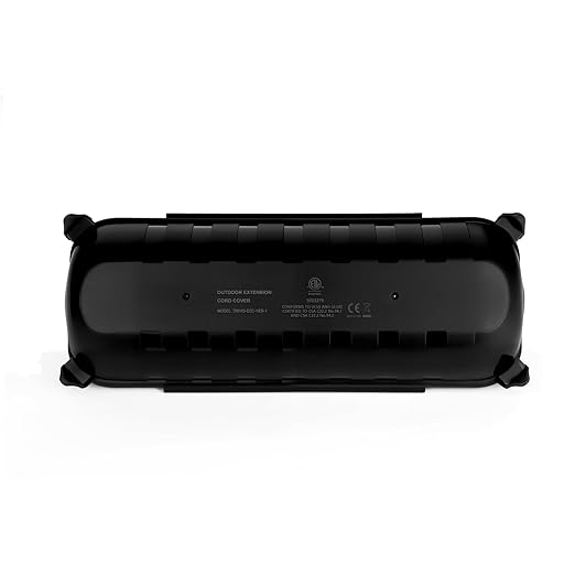 RESTMO Outdoor Waterproof Connection Box, Weatherproof Electrical Extension Cord Cover, Safe Sealed Cover to Protect Extension Cables, Strip Light, Power Tool, Timers, Holiday Decorations, Black - Image 9