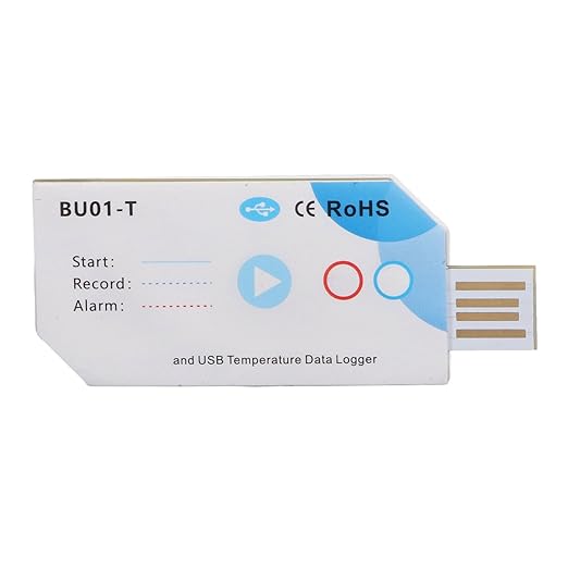 USB Temperature Humidity Data Logger BT 32000 Points Cover 120days PDF Report Disposable Temp Humidity Data Recorder Without Cables Convenient and Fast to Use - Image 9