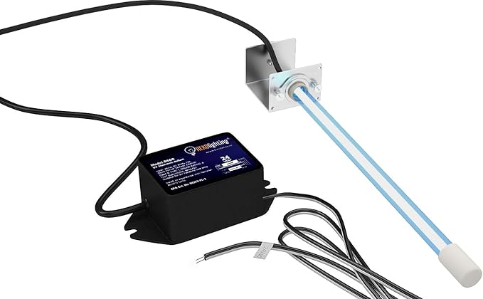 24 Volts Power Input! Pureuv 14" Bulb Uv Light Coil Cleaner for Ac HVAC Coil 24v Germicidal Bulb with Magnet. - Image 6