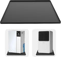 Dehumidifier Drip Mat, 23.6'' x 19.7'' x 0.78'' Humidifier Silicone Drip Mat With Raised Edge, Non-Slip,Spill-Proof, Dehumidifier Drip Tray,Prevent Water Leakage and Protect Floor & Carpet-Black by AMULOKRU