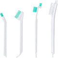 Small Cleaning Brushes Set, 4 pcs Crevice Household Cleaning Tool for Window Track Groove Sliding Door Bottle Gaps Humidifier Baseboard, Tiny Detail Scrub Cleaner Tool Gadget Kitchen Bathroom Set by Lumkew
