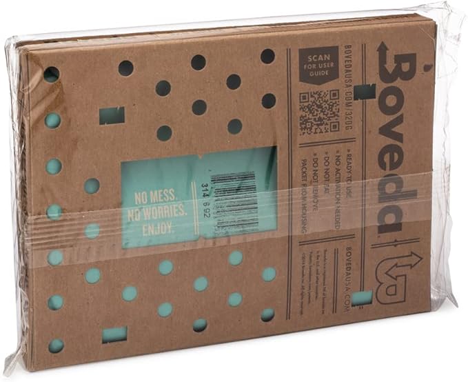 Boveda 49% Two-Way Humidity Control Pack for a Wood Instrument in a Display Case or Utility Case – Size 320 – Single – Moisture Absorber – Humidifier Pack – Individually Wrapped Hydration Packet - Image 2