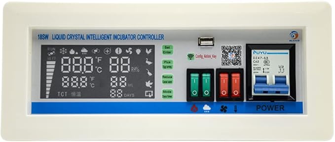 New Version Automatic Digital Temperature and Humidity Incubator Controller XM-18SW Controller - Image 2