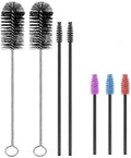 Hummingbird Feeder Cleaning Brush 25 pcs 4 Sizes Mini Nylon Tube Brush Set,Cleaning for Baby Bottles, Tubes, Jars, Bird Feeder by JDYYICZ