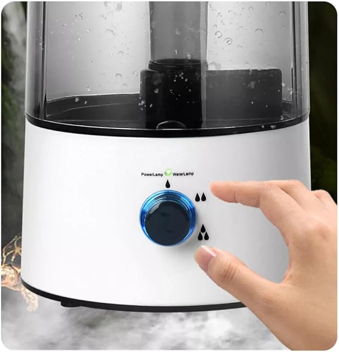 Reptile Humidifier, 4L Fogger Fog Machine for Reptile Terrarium Tank, 110V Cool Mist MisterAdjustable Fog for Reptiles and Amphibians Such as Geckos Snakes Turtles Tortoises Lizards or Frogs Toads - Image 2
