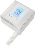Indoor Air Quality Monitor, 3-in-1 Temperature Humidity CO2 Sensor, AWS/Azure/Tuya IoT with PoE, LCD Display, Protocol: MQTT, BACnet, SNMP, Modbus TCP, Home Assistant Ready, Email/IFTTT alarm by MONIGEAR