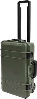 22" Weatherproof Hard Case Rolling Waterproof Case Dry Box with Foam Protective Cases Shockproof Hard Travel Cases For Cameras Lenses Electronic Equipment (Green) by Titunjian