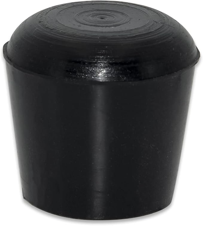 Flyshop 8Pcs 3/4", 19 mm Durable Silicone Chair Leg Caps Furniture Floor Protector Round Table Feet Covers, Black - Image 3