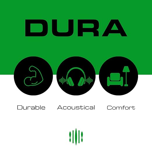 DURA-Son MB™ Premium Flooring Underlayment with Moisture Barrier for Floating Laminate and Engineered Hardwood Floors - Superior Sound Reduction, Compression Resistant - 3.5mm 1/8" 100 Sq.ft. - Image 7