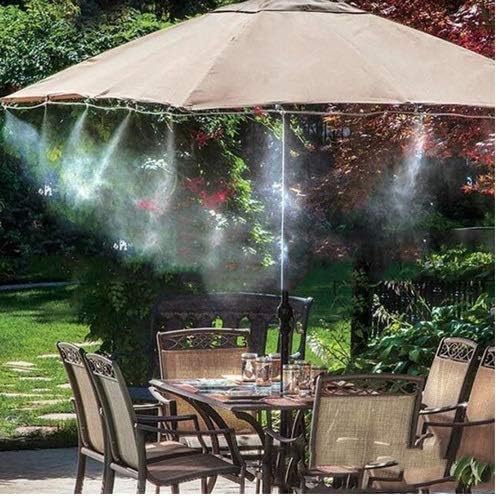 Misting Nozzles for Outdoor Cooling System 10pcs Mister Nozzle Atomizing Misting Sprayer Fog Nozzles for Garden, Humidification, Landscaping, Dust Control, 0.024Inch (Size : 0.6mm) - Image 8