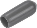 uxcell 20pcs Rubber End Caps 5mm(3/16") ID Vinyl PVC Round Tube Bolt Cap Cover Screw Thread Protectors Dark Grey by uxcell