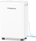 2000 Sq.ft Dehumidifier for Basement, Trazico 30 Pint Dehumidifiers for Home Large Room Bedroom Bathroom with Drain Hose, Intelligent Humidity Control, 3 Modes, 24H Timer, Auto Defrost, White by Trazico