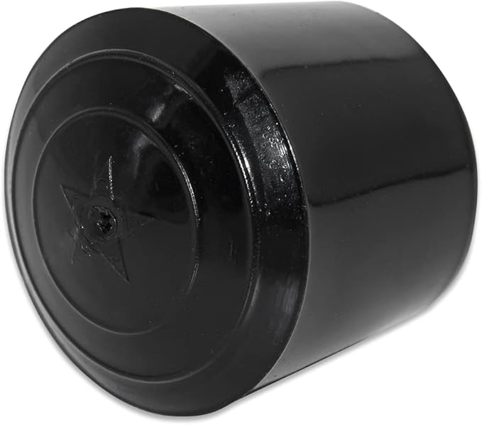 Flyshop 3/4", 19 mm, Patio Round Chair Leg Caps, Furniture Table Feet Covers Floor Protectors, Non-Marking Odourless Synthetic Rubber Legs Tips, 8 Pack, Black - Image 4