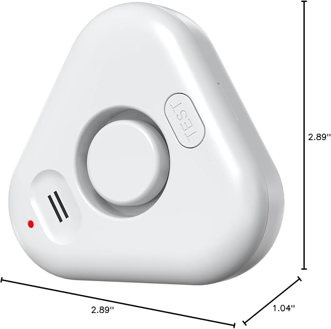 Stechro Upgraded Water Leak Detector, 0-120dB Water Sensor Alarm, IP66 Water Leak Detectors for Home with Water Leakage/Drip Detection Modes, Avoid Flooding in Basement Bathroom Kitchen Toilet Laundry - Image 8