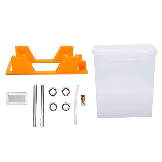 WALFRONT Filament Storage Box 3D Printer Filament Dry Box Dust Proof Damp Proof Sealed Container Transparent Design Universal 1KG Enhanced PTFE - Image 2