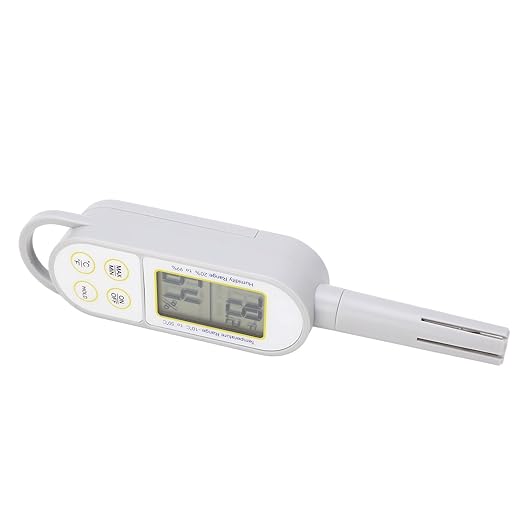 Indoor Temperature Humidity Meter, Digital Dry Wet Thermometer Handheld Hygrometer with Battery for Outdoor, Home, Industry, Agriculture HVAC - Image 8