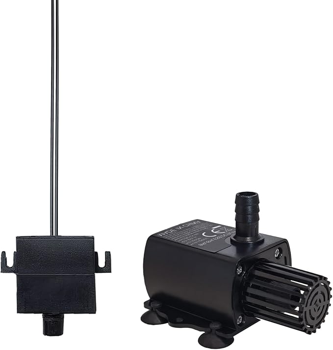 Automaitc MIni Condensate Pump For Dehumidifier,110V Submersible Water Pump With Level Sensor,For HVAC System,Air Conditioner,Air cooler,Fountain,13 FT Drain Height Lift by Roamoris