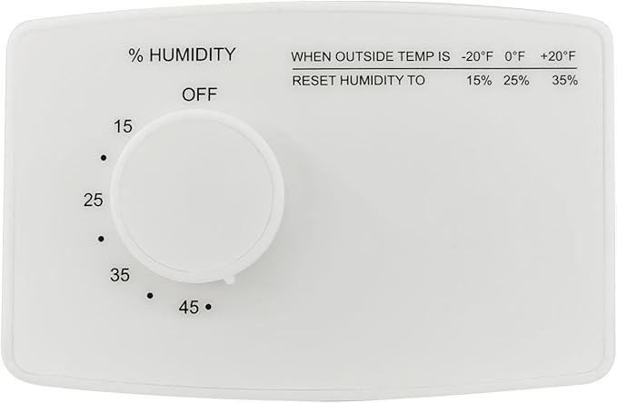 4655 Manual Humidistat Digital Control Humidistat for Whole House Humidifier, Duct or Wall Mounted Humidifier,24VAC - Image 2