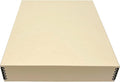 Lineco Museum Archival Storage Box, 14.75x18.75x3 in. Drop Front Design. Acid-Free with Metal Edge. Organize Photos, Pictures, Prints, Documents, Crafts, DIY. Tan, 1 Pack by Lineco
