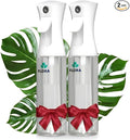 Flora Premium Plant Mister Spray Bottle Producing Gentle & Fine Mist for Precision Hydration, Dispersed Humidity & Moisture - Comes w App for Smart Plant Care (2 Packs) by Flora