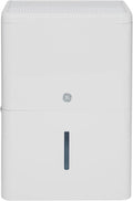GE Portable Dehumidifier 25 Pint, Perfect for Bedroom, Basement & Garage or Rooms up to 1500 Sq Ft, Ideal for High Humidity Areas, Complete with Empty Bucket Alarm & Clean Filter Alert by GEAppliances