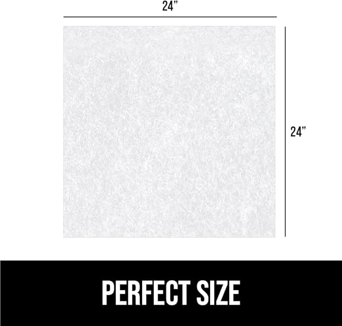 GORILLA GRIP LeakGuard Non-Adhesive Under Sink Mat for Kitchen Cabinet, Waterproof Quick Dry Shelf Liner, Durable Absorbent Felt Mats for Bathroom Sinks, Cabinets, Dresser, Easy to Trim, 24x24 White - Image 7