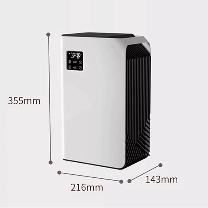 Dehumidifiers for Home, 88 OZ Water Tank, Dehumidifier for Bedroom Bathroom with Auto Shut Off, 7 Colors LED Light,A - Image 8