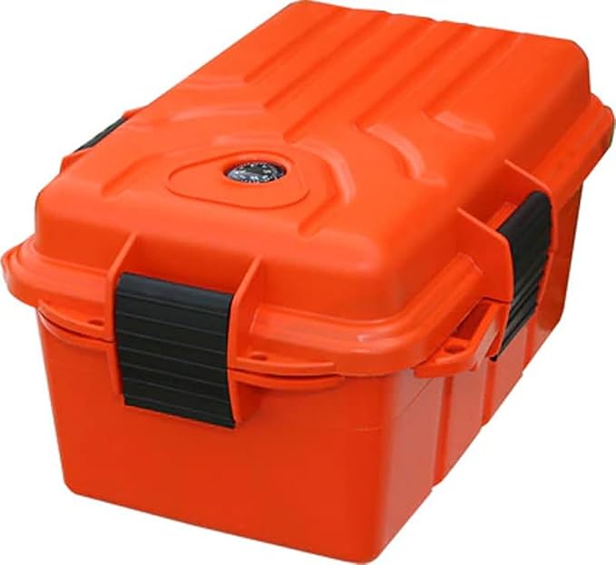 MTM Survivor Dry Box with O-Ring Seal (Orange, Small) by MTMCase-Gard