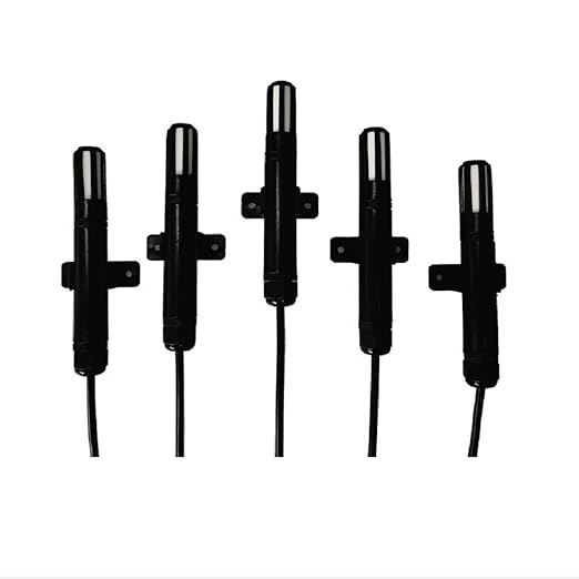 Taidacent SHT30 SHT31 High Precision Waterproof Digital Temperature Sensor 1M Cable Water Resistant Temperature and Humidity Sensor Air Temperature and Moisture Measurement (SHT31, Shielded Cable) - Image 2
