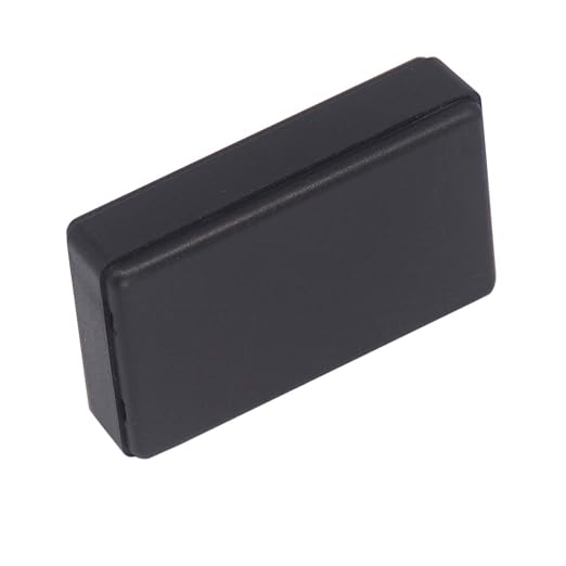 Zulkit 5Pcs Project Boxes ABS Plastic Electrical Project Case Power Junction Box Black 2.28 x 1.38 x 0.59 inch (58 x 35 x 15 mm) - Image 4