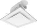 Bathroom Fan Ceiling Mount Exhaust Ventilation Fan Ceiling Exhaust Fan Extractor Fan 141 CFM 1.2 Sones,Quiet Bathroom Ventilation Exhaust Fan for Shower,Restroom,Office,Home(Flat Plate) by Jinhong