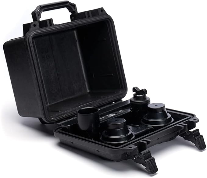 DemerBox: Waterproof, Portable, and Rugged Outdoor Bluetooth Speakers. Loud Sound, Deep Bass, 40+ hr Battery Life, Dry Box + USB Charging, Multi-Pairing Party Mode. Built to Last. (Barrow Black DB2) - Image 2